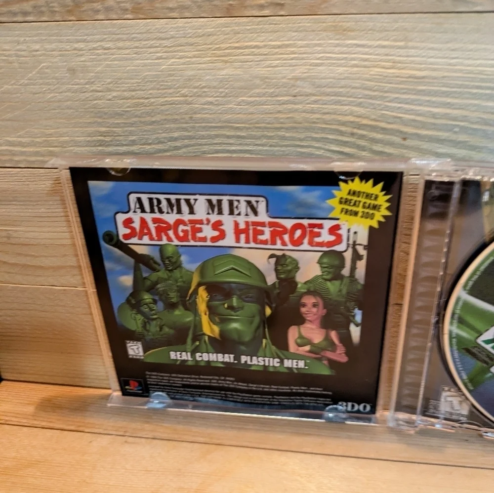 Army Men Air Attack for PlayStation - Green